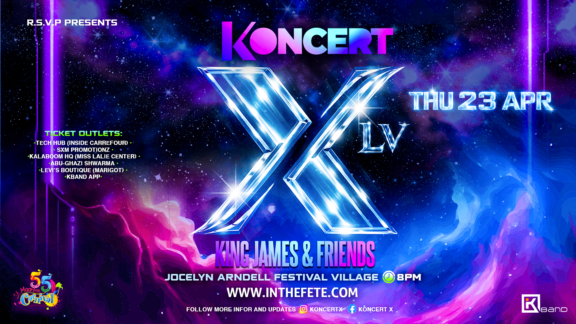 KONCERT X (KING JAMES &amp; FRIENDS)