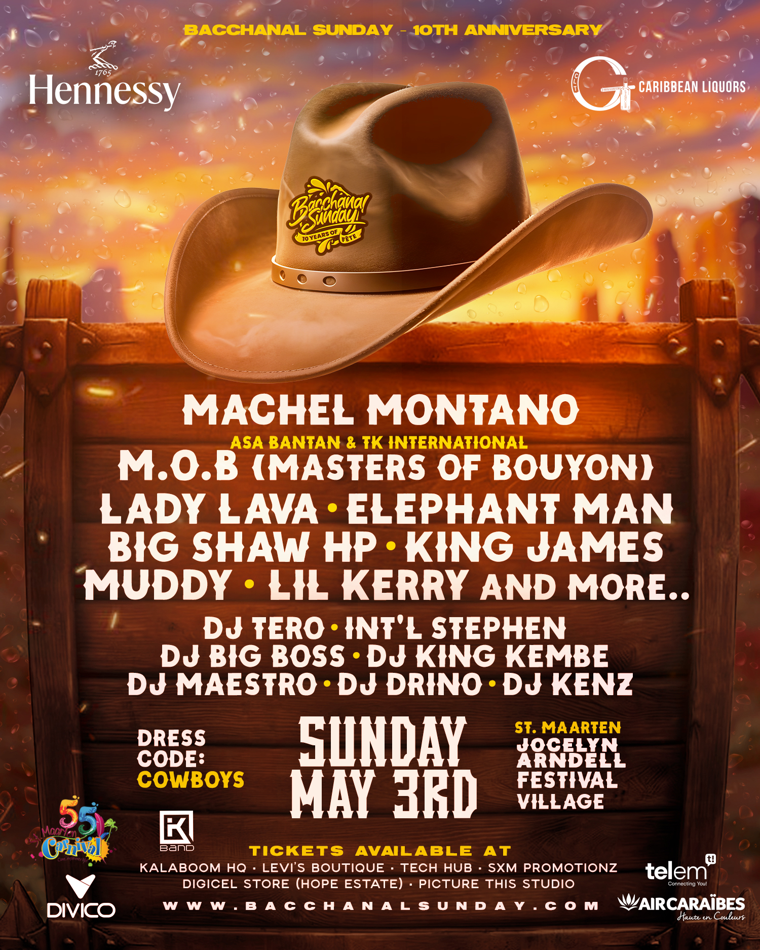 BACCHANAL SUNDAY - 10 YEARS ANNIVERSARY